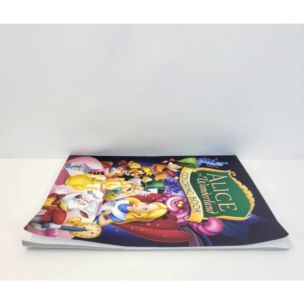 Alice In‎ Wonderland Coloring Book Lewis Carroll Purple Paperback Fantasy